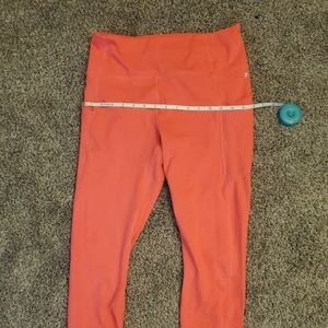 Pureluxe Fabletics Pink Yoga Pants Leggings